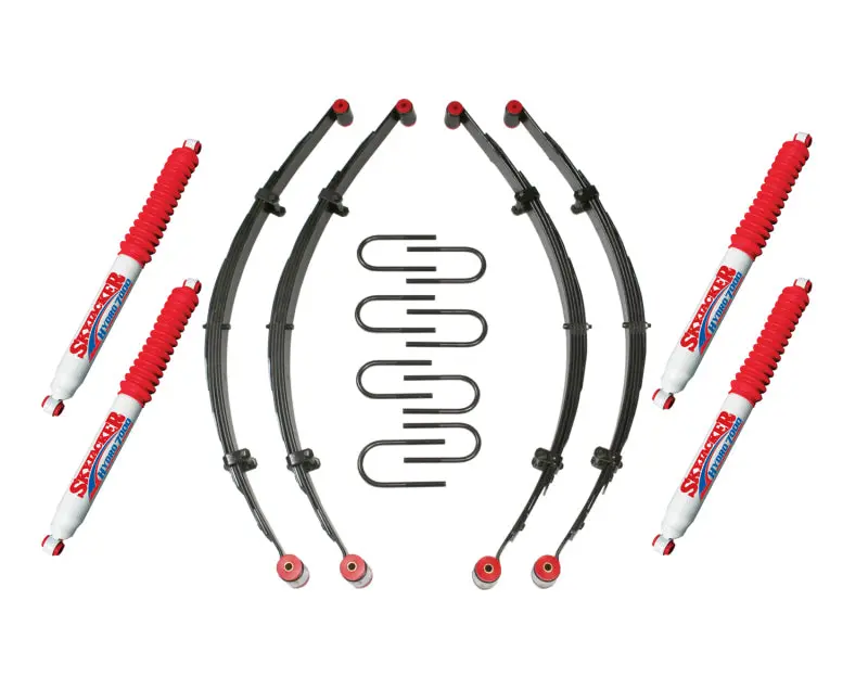 Skyjacker 2.5-Inch Lift Kit With Hydraulic Shock Absorbers For 1976–1986 Jeep Cj Models 1
