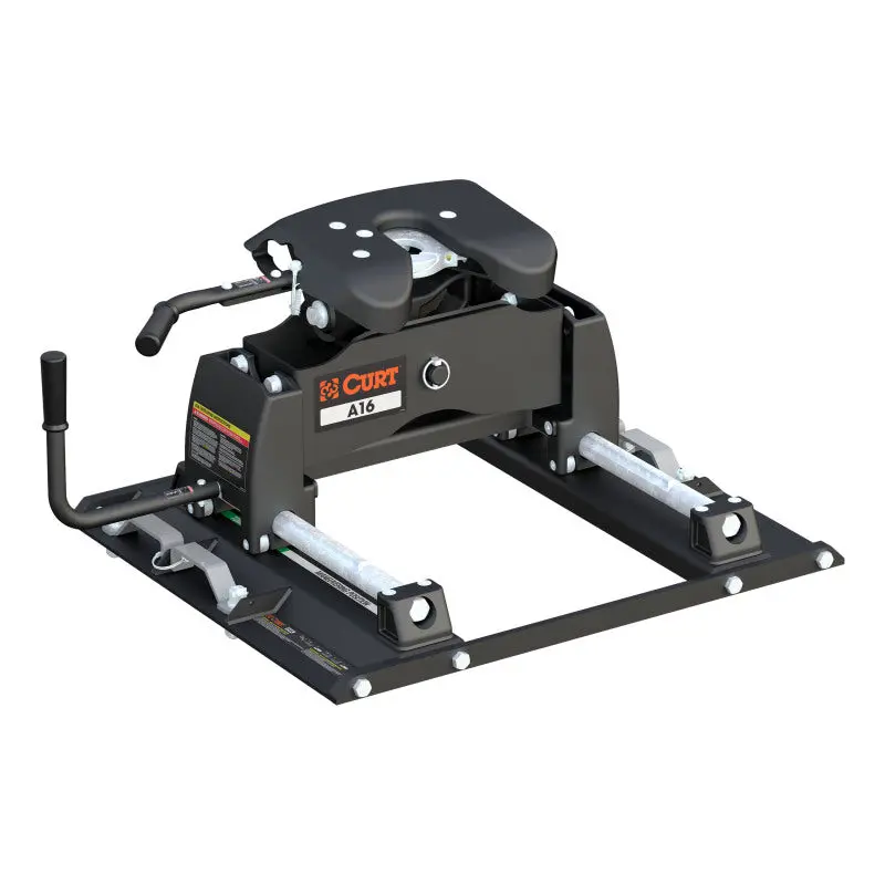 Curt A16 5Th Wheel Hitch W/Ford Puck System Roller 1