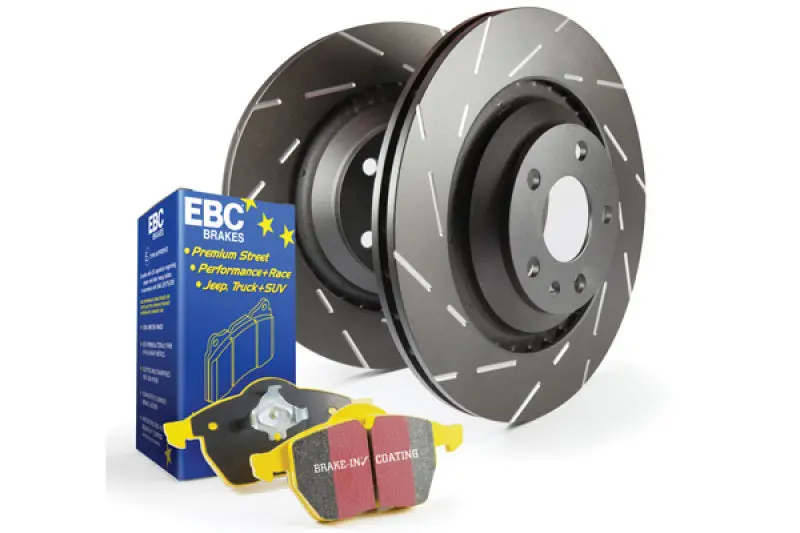 Stage 9 Brake Upgrade Kit – Yellowstuff Pads Paired With Usr Drilled & Slotted Rotors 1