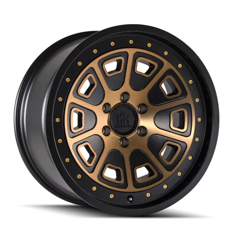 Mayhem Matte Black & Bronze-Tint 17X9 Wheel – 6X120 Bolt Pattern, -12Mm Offset, 66.9Mm Hub Bore 1