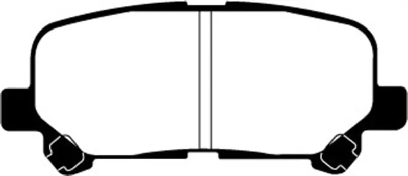 Ebc Greenstuff Rear Brake Pads For 2007–2013 Acura Mdx 3.7L (Fits 12.6-Inch Rotors) 1