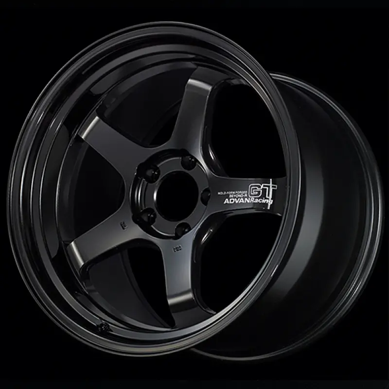 Advan Gt Beyond-R Forged Alloy Wheel – 18X10", +35 Offset, 5X114.3, 73Mm Cb, Titanium Black Finish 1
