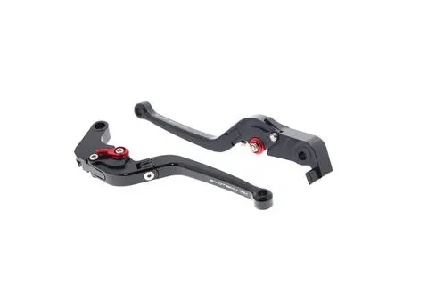 Evotech Shortened Clutch And Brake Lever Set For Ducati Hypermotard, Scrambler, Monster, And Multistrada Models 1