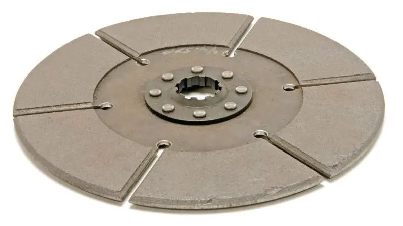 Mcleod Sintered Iron Clutch Disc – 10.5" × 1-1/8" × 26-Spline, Solid Hub, 8-Rivet, 0.330" Thickness 1