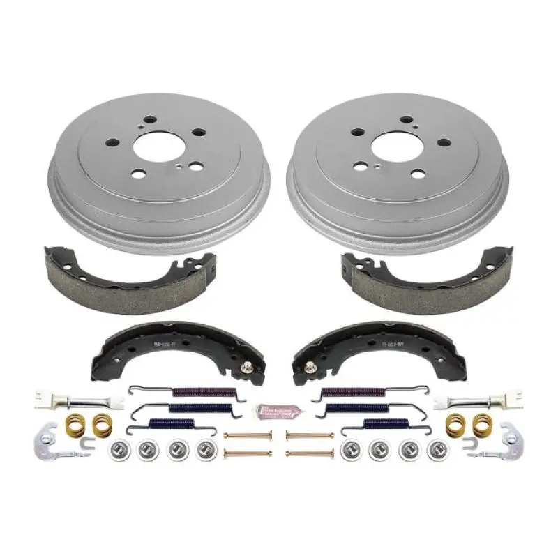 Power Stop 03-08 Toyota Corolla Rear Autospecialty Drum Kit 1