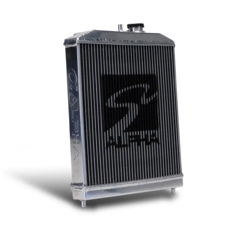 Skunk2 Alpha Series Half-Size Dual-Core Radiator For 1988–1991 Honda Civic & Crx 1