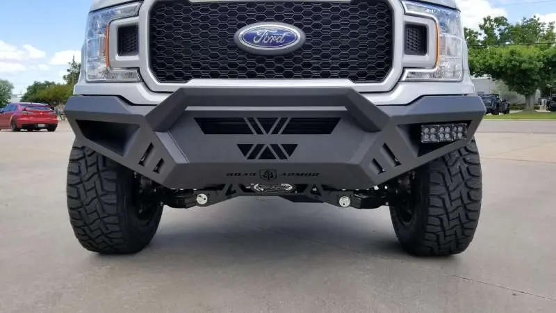 Road Armor Spartan Bolt-On Pre-Runner Front Bumper Guard For 2018–2020 Ford F-150 (Tex Black Finish) 1