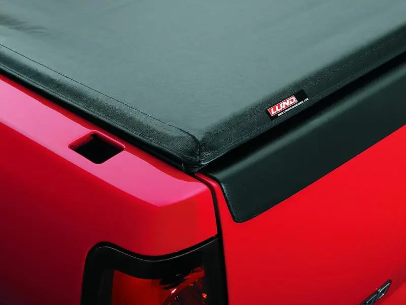 Lund Genesis Roll-Up Tonneau Cover For 1996–2004 Dodge Dakota (6.5-Foot Bed), Black 1