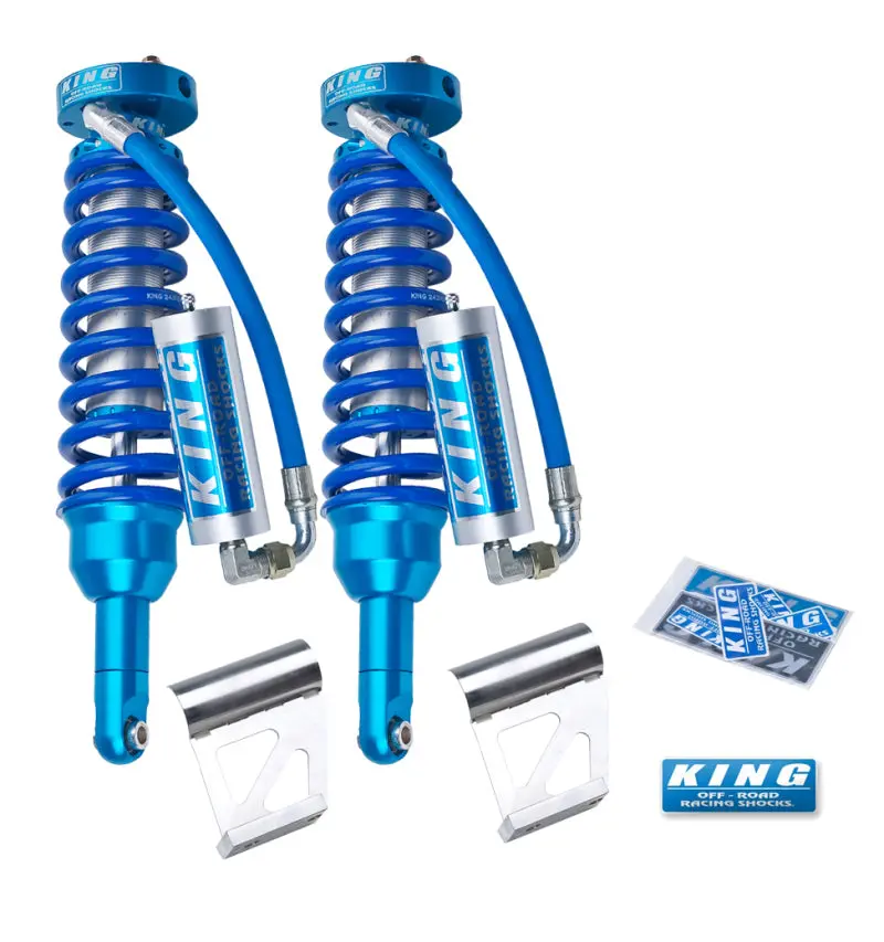 King Shocks 03-09 Toyota Land Cruiser 120 Front 2.5 Dia Remote Res Coilover (Pair) 1