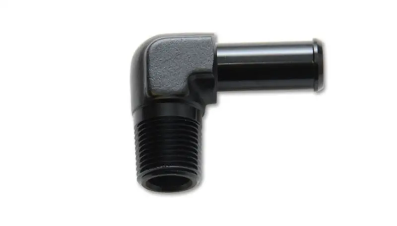Vibrant Aluminum 1/8 Npt To 1/4-Inch Barb 90-Degree Straight Fitting 1