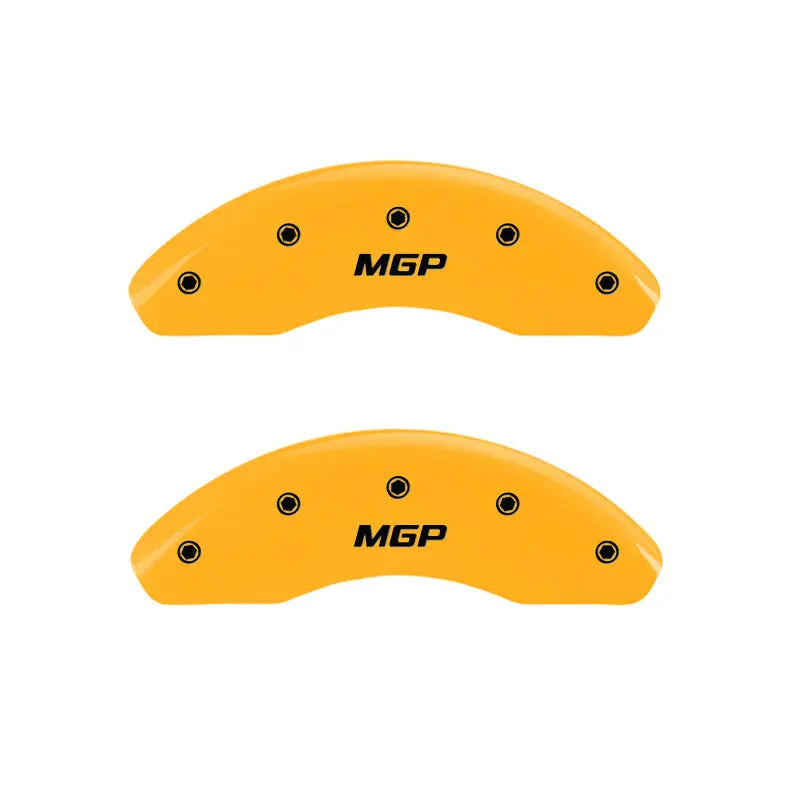 Mgp Yellow-Anodized Engraved Brake Caliper Covers – Front And Rear Set For 2000 Mitsubishi Galant (Alternate Listing) 1