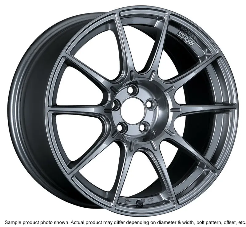 Ssr Gtx01 Dark Silver Alloy Wheel – 18X8.5, 5X100, +44Mm Offset 1