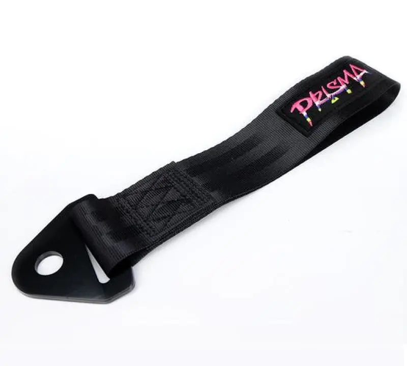 Nrg Universal Prisma Recovery Tow Strap – Heavy-Duty Woven Polyester, Black, 2" X 20' 1