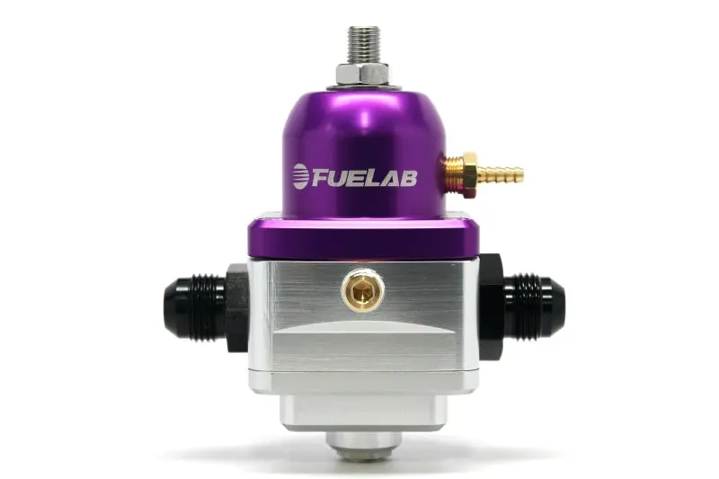 Fuelab 529 Adjustable Electronic Efi Fuel Pressure Regulator – -6An Inlet & Return, Purple Housing 1