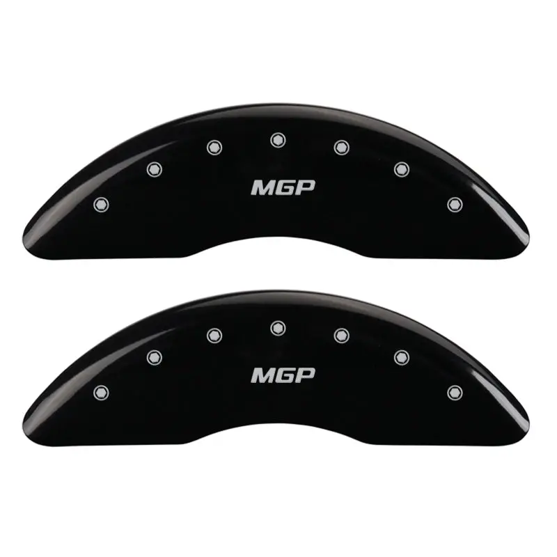 Mgp Engraved Front & Rear Brake Caliper Covers – Mgp Black Finish With Contrasting Silver Chrome Detailing 1