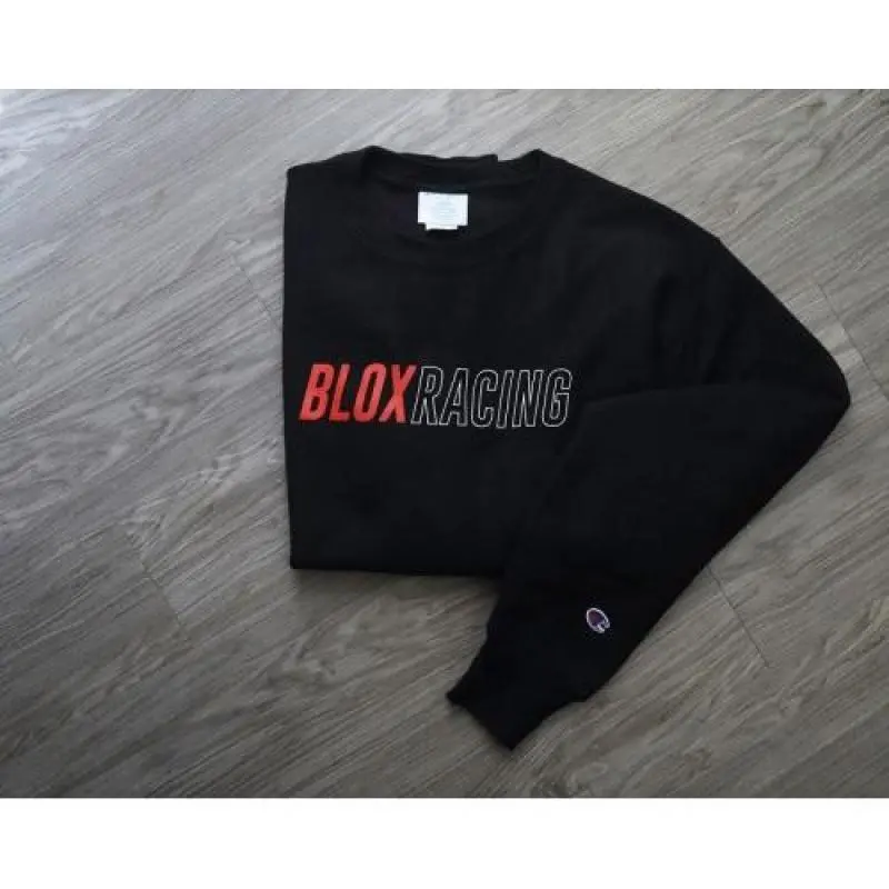 Blox Racing Block Letter Sweatshirt – Large Fit 1