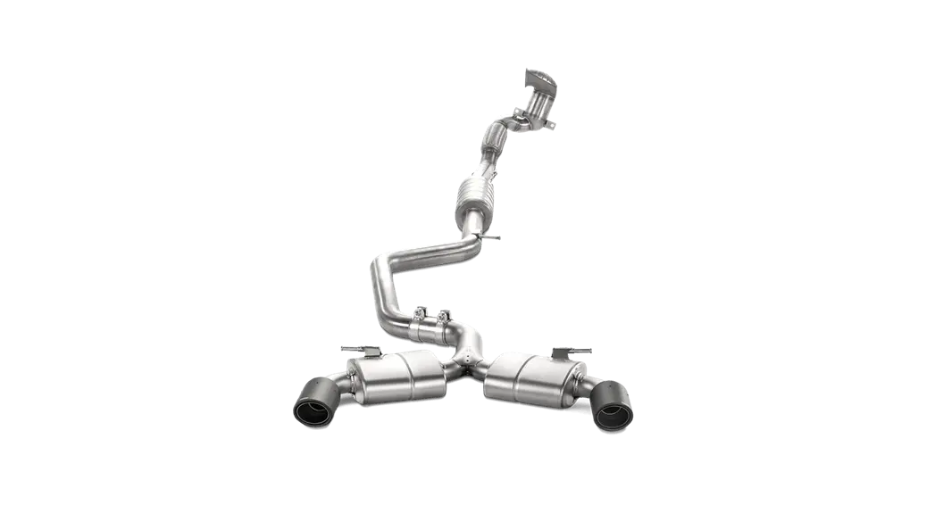 Akrapovič Evolution Race Line Titanium Exhaust With Carbon Tips For 2013–2017 Vw Golf Gti Mk7 1
