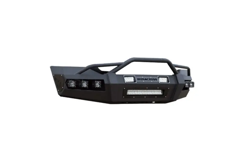 Iron Cross Hardline Front Bumper – Primer-Finished, Designed For 2011–2016 Ford F-250/F-350 Super Duty 1