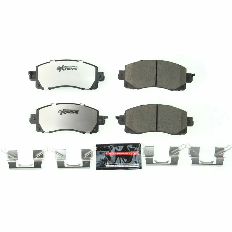 Power Stop Z26 Extreme Street Front Brake Pads With Hardware – 2018–2019 Subaru Crosstrek 1