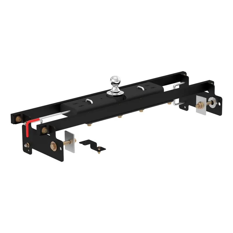 Curt Double-Lock Gooseneck Hitch Kit With Installation Brackets – Fits 2007–2018 Gmc Sierra 1500 Classic 1