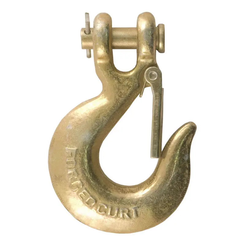 Curt Heavy-Duty Safety Latch Clevis Hook – 5/16-Inch Pin, 18,000-Lb Working Load Limit 1
