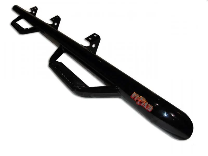 N-Fab Nerf Step 15-17 Gmc - Chevy Canyon/Colorado Crew Cab 5Ft Bed - Gloss Black - W2W - 3In 1