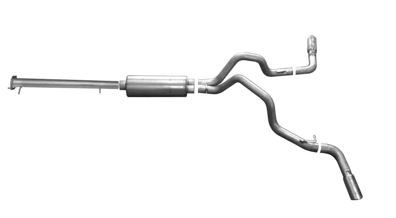 Gibson Dual Extreme Stainless Steel Cat-Back Exhaust – 3" System For 2015–2019 Gmc Sierra 2500 Hd (6.0L) 1