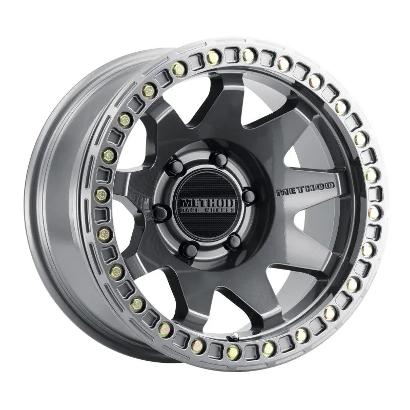 Method Mr108 Gloss Titanium Wheel – 17X9", -44Mm Offset, 6X5.5", 106.25Mm Center Bore 1