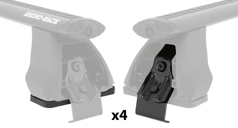 Rhino-Rack 2500 Fitting Kit – Includes 4 Pads And 4 Clamps 1