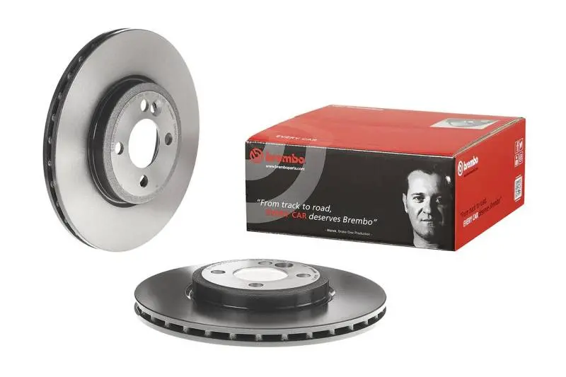 Brembo Dual-Cast Front Brake Rotors For 2013–2019 Mercedes-Benz Sl63 Amg & 2018–2021 E63 Amg S 1